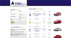 Desktop Screenshot of deltalocadora.com.br